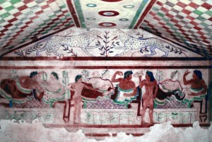 etruské maľby